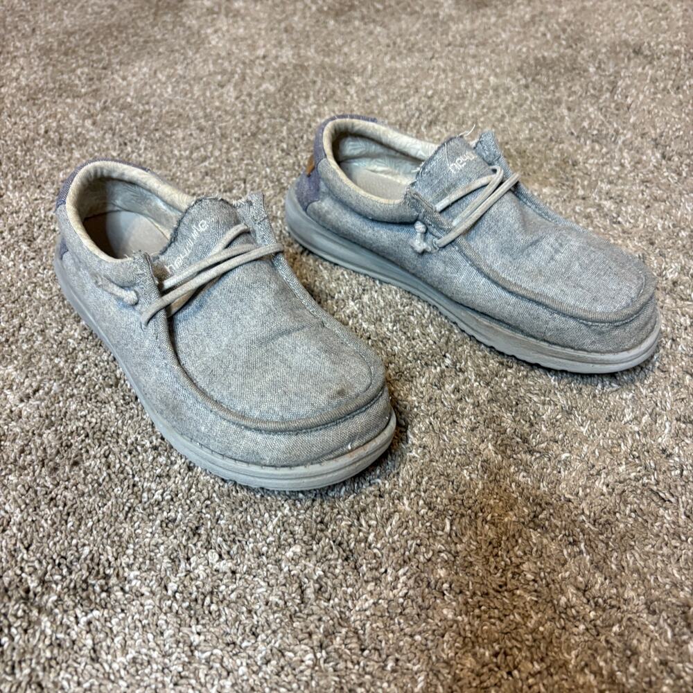 Youth Boys Hey Dudes Light Blue Us Size Y6-L7